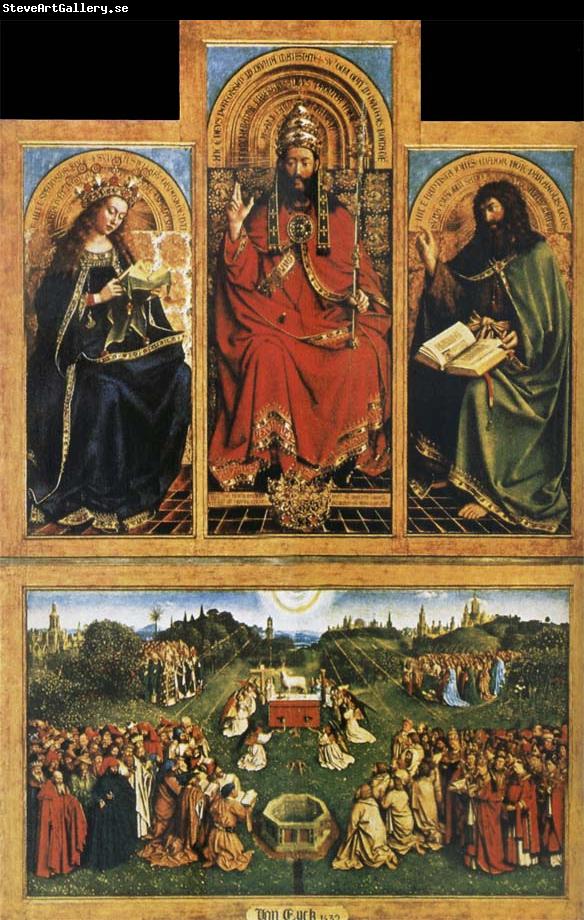 EYCK, Jan van Altarpiece of Ghent